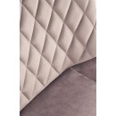 Стул HALMAR K520 бежевый/черный, поворотный